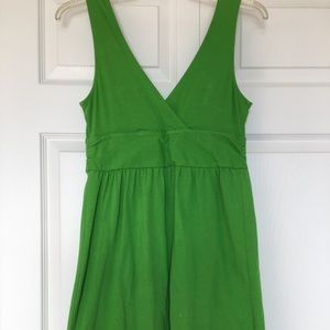 Green summer dress